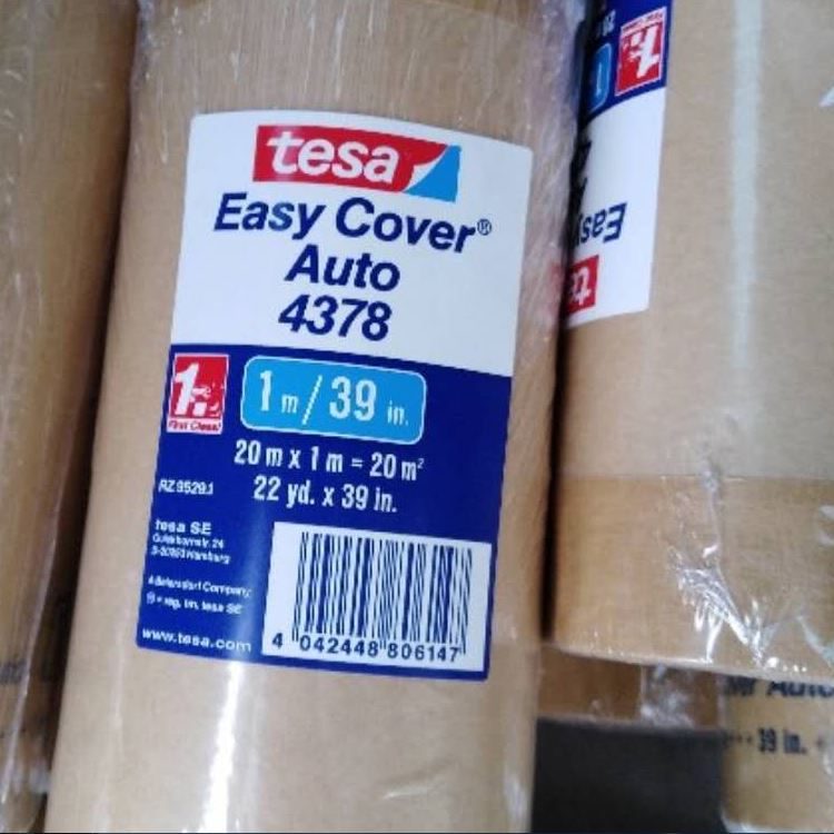 德莎4378,TESA4378，大面積車身遮蔽膜，汽車快速遮蔽膠帶